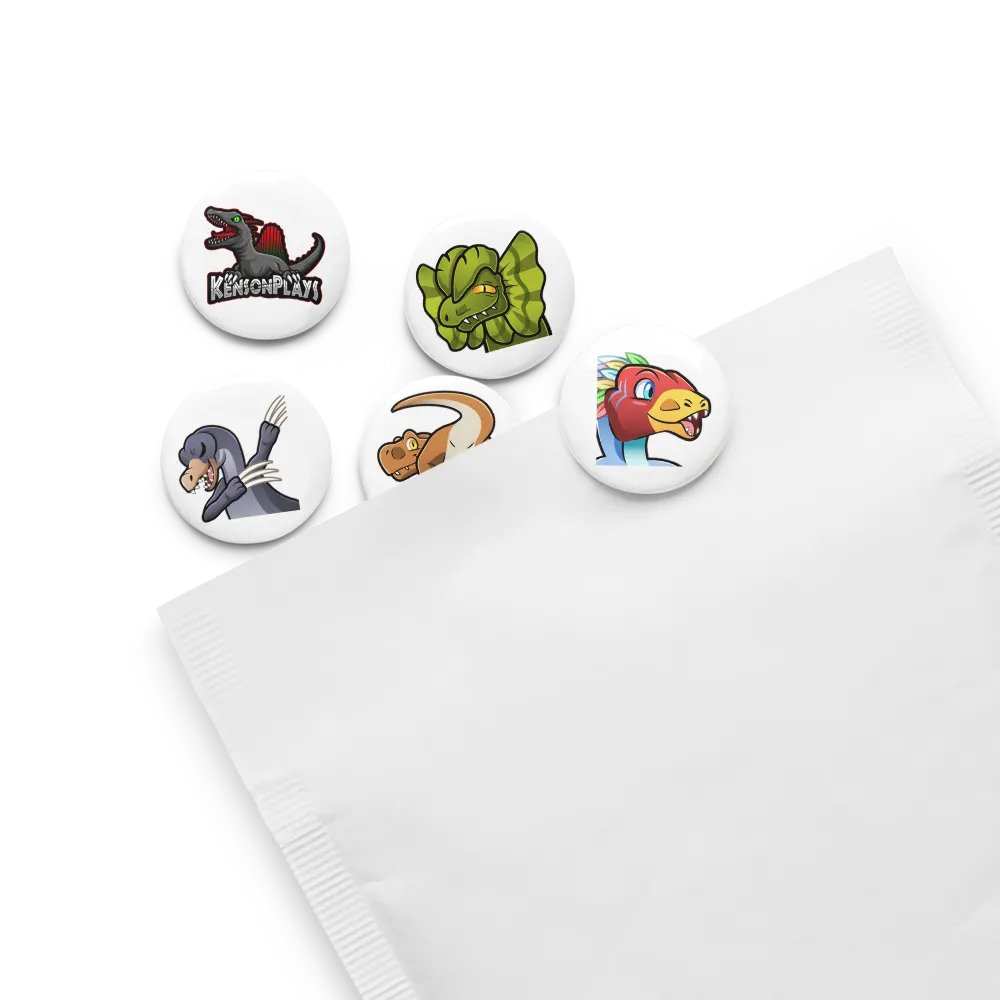Dino-mite Dinosaur Pin Set #1 product image (13)