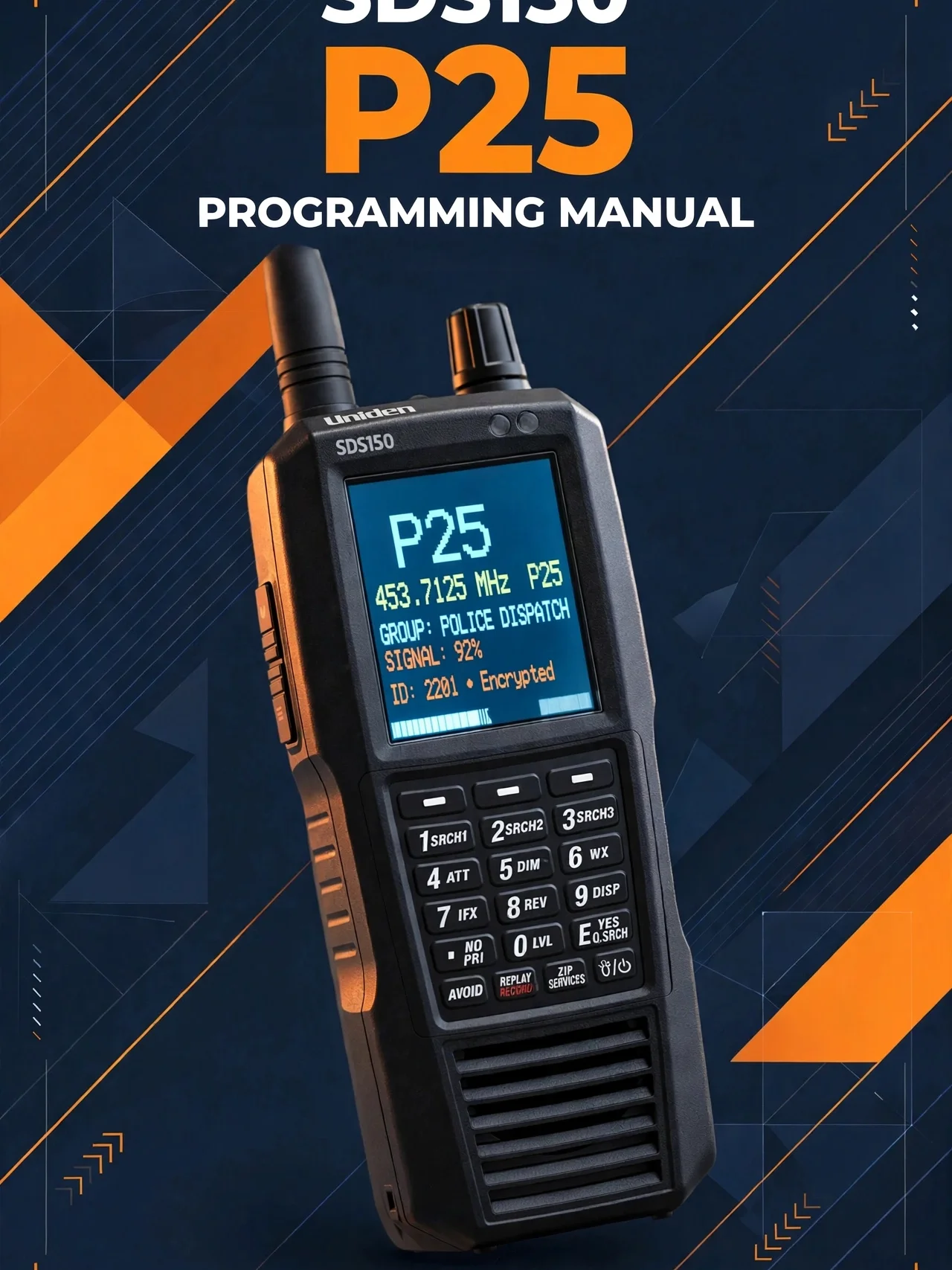 SDS150 P25 Trunk Programming Manual — Free Download product image (1)