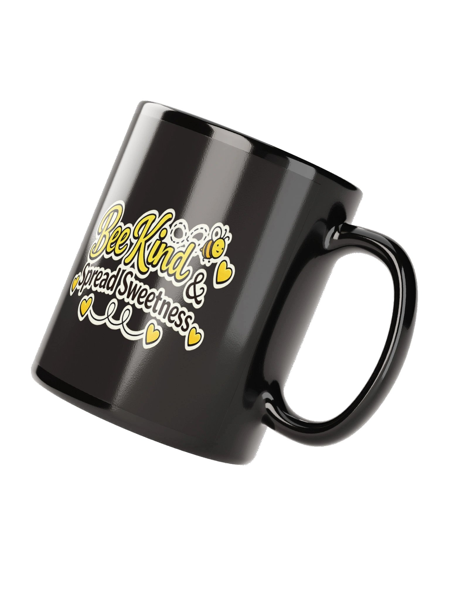 Bee Kind & Spread Sweetness Black Mug product image (4)
