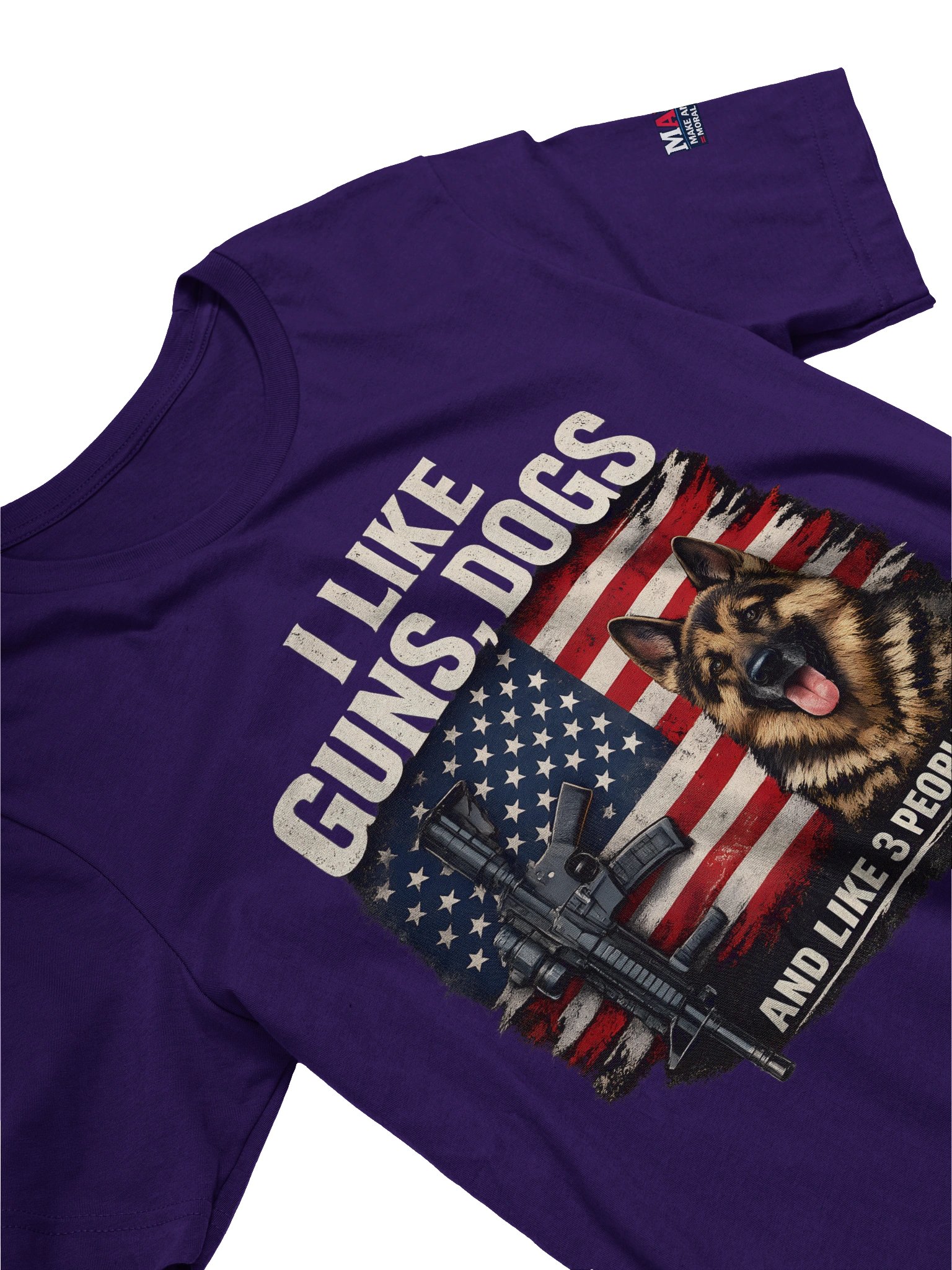 I Like Guns, Dogs and Like 3 People front design product image (2)