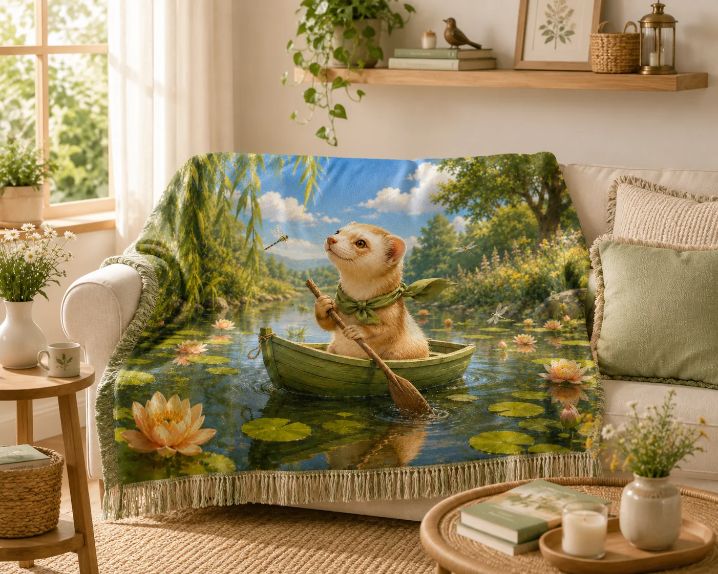 Limited Edition – Little River Adventure Throw Blanket product image (1)