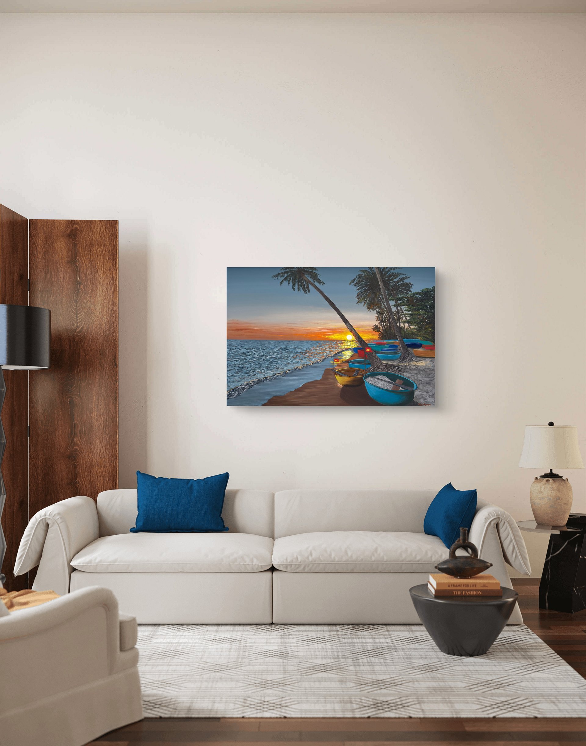 The Fishing Village - Canvas Print product image (13)