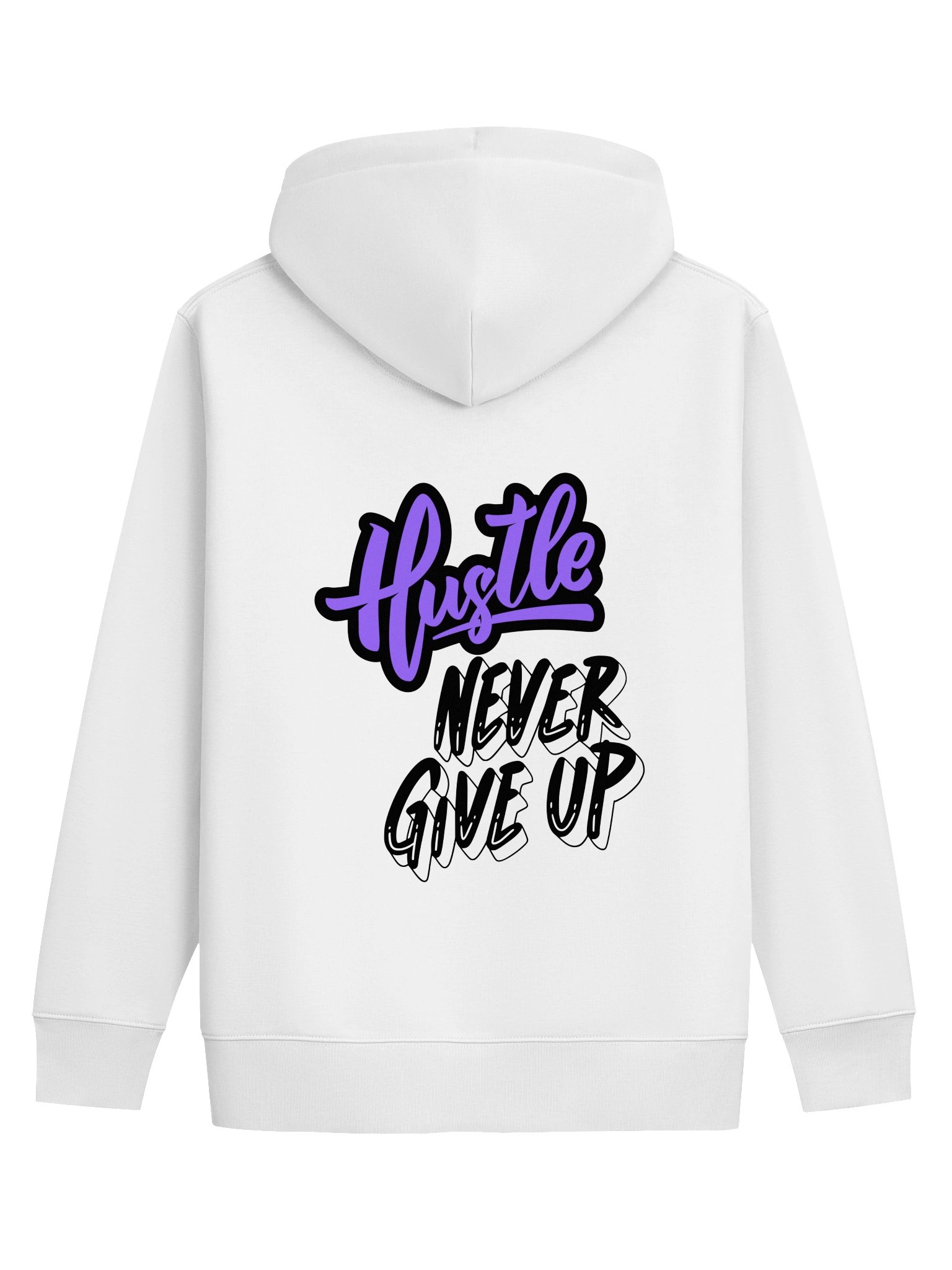 Hustle Never Give Up Hoodie product image (2)
