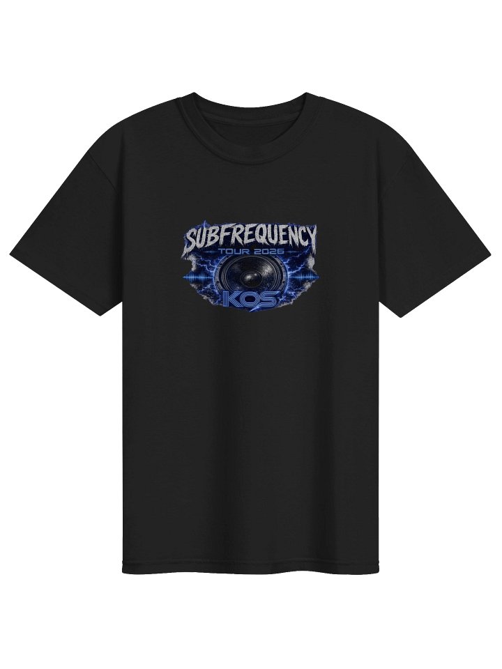 SUBFREQUENCY Tour 2026 Shirt Front and Back
