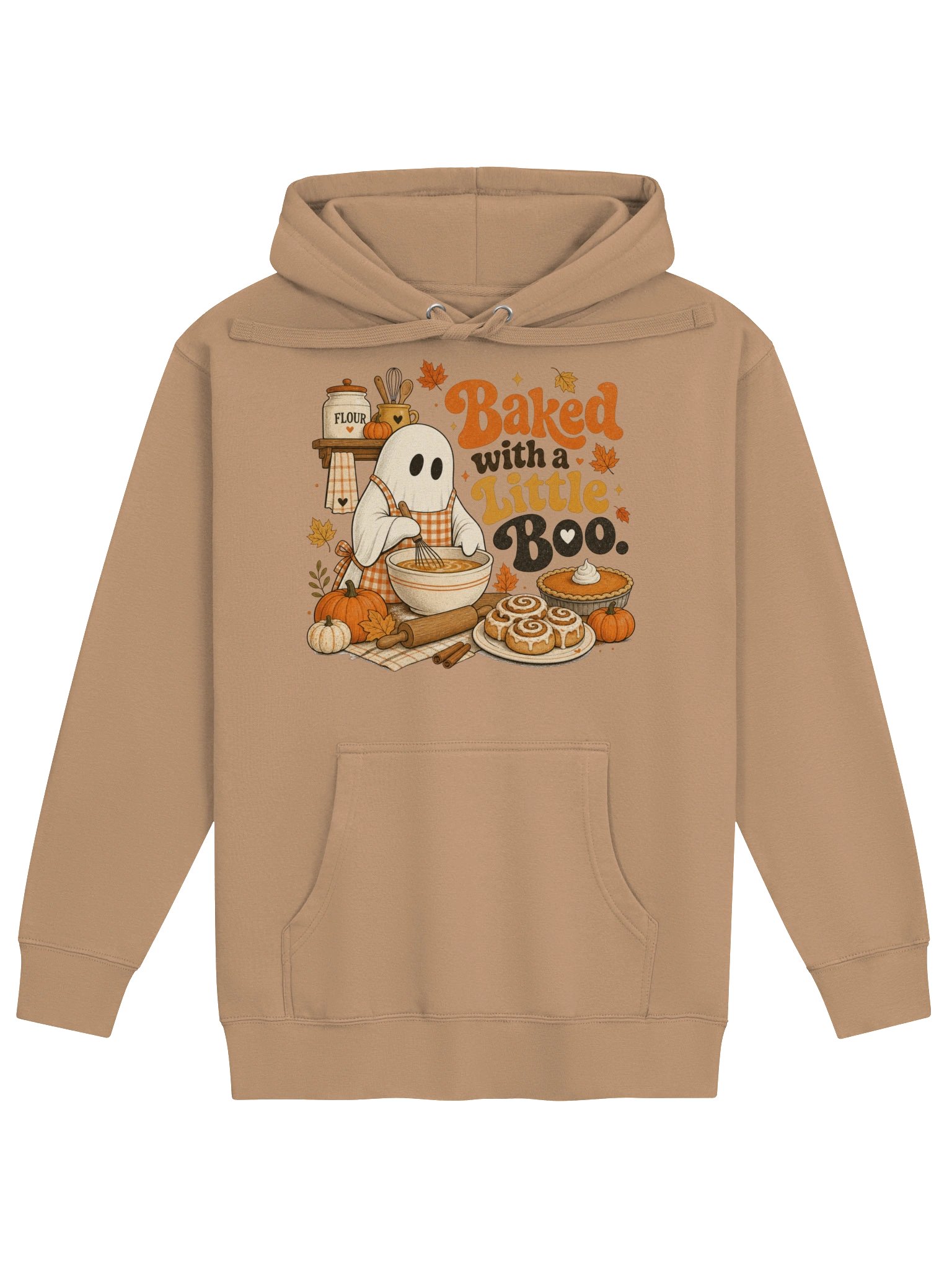 Baked with a Little Boo Halloween Hoodie product image (41)