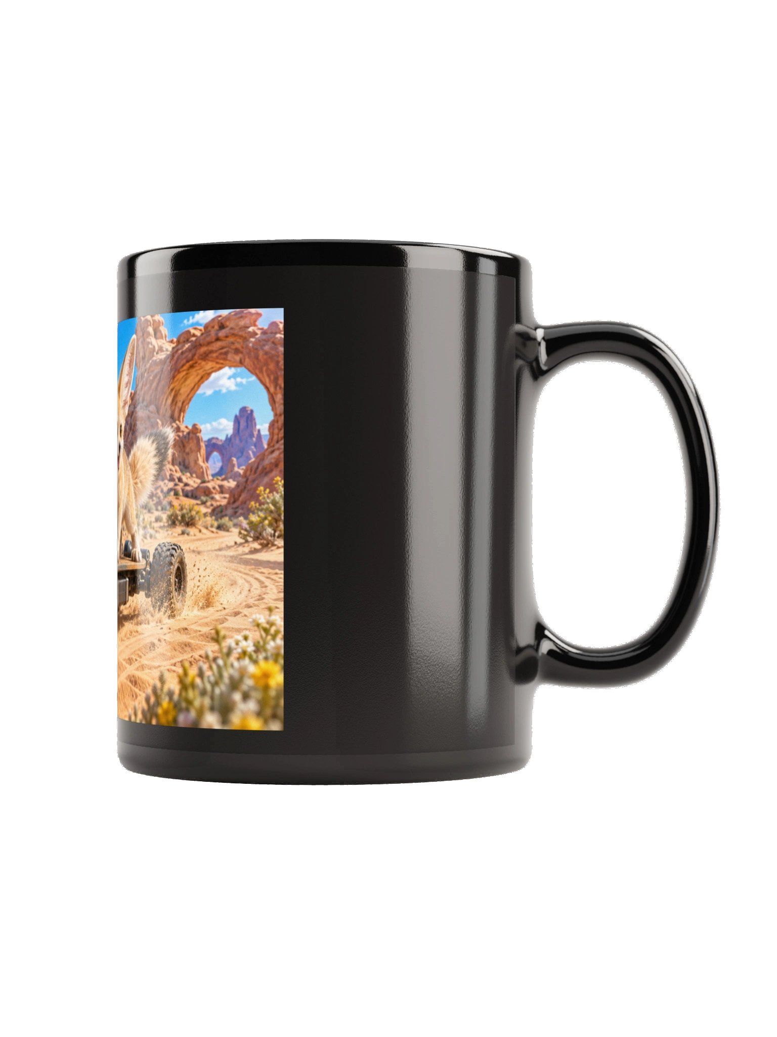 Solar Sprint Black Mug product image (3)