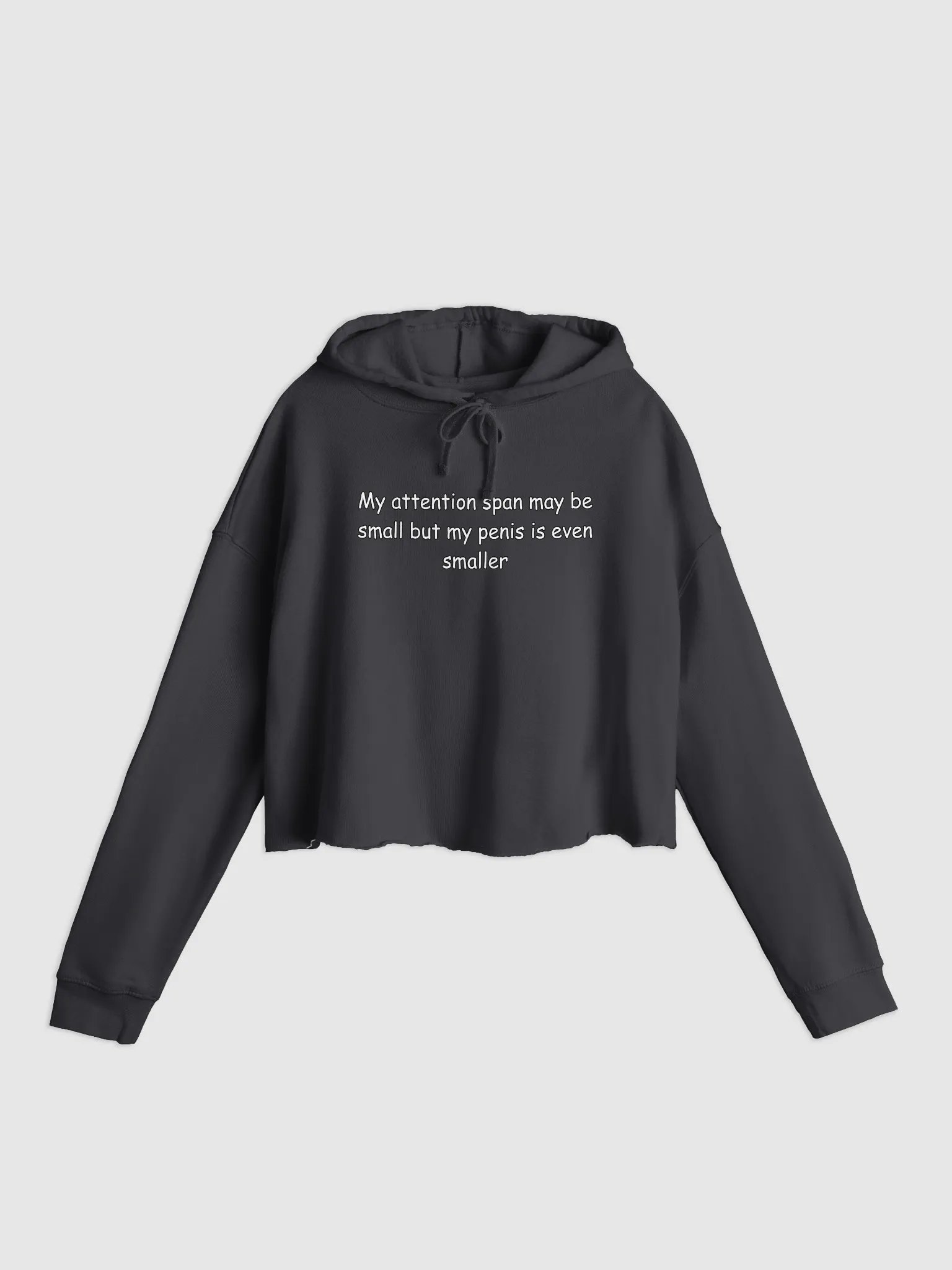 Attention Span Crop Hoodie product image (1)