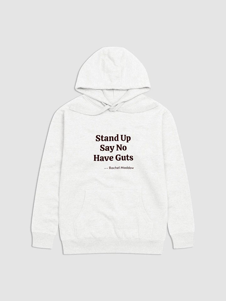 Stand Up. Say No. Hoodie product image (1)