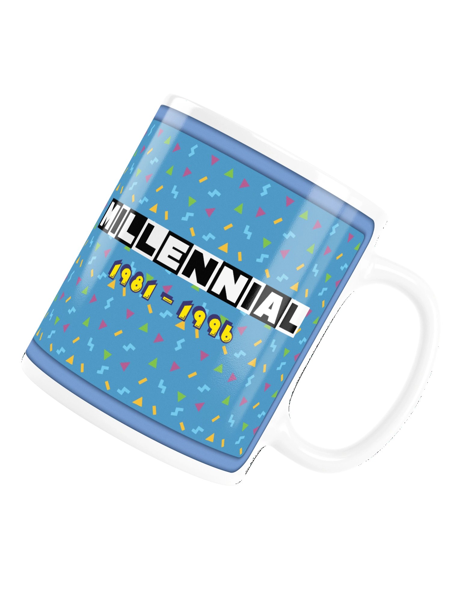 Millennial Theme Mug - Blue product image (5)