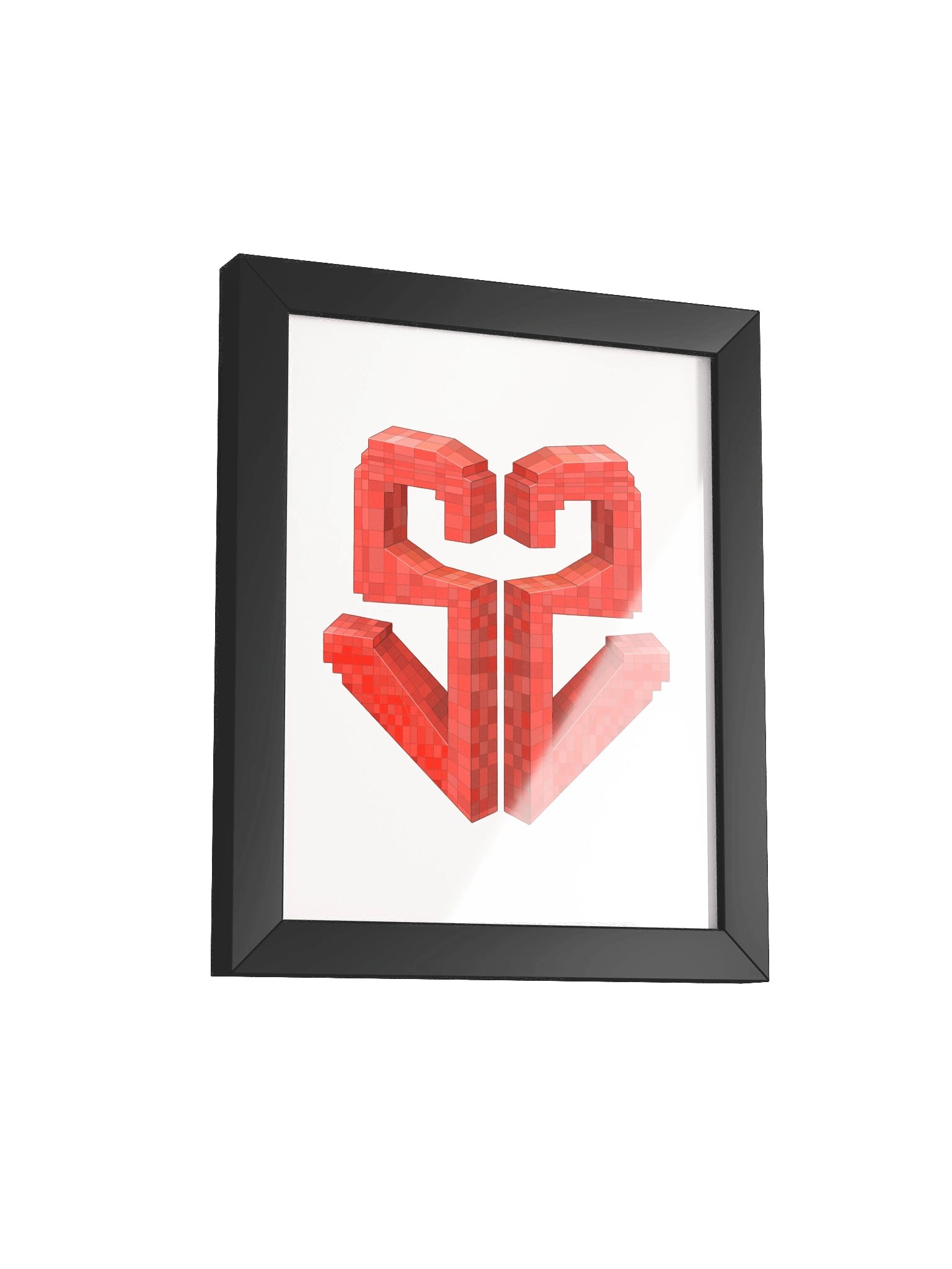 Pixel 3D Framed Poster product image (58)