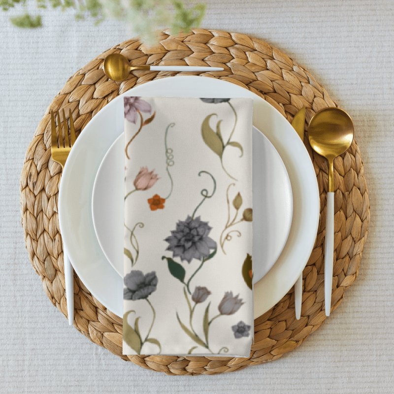 Vintage-Inspired Floral Napkin Set product image (4)