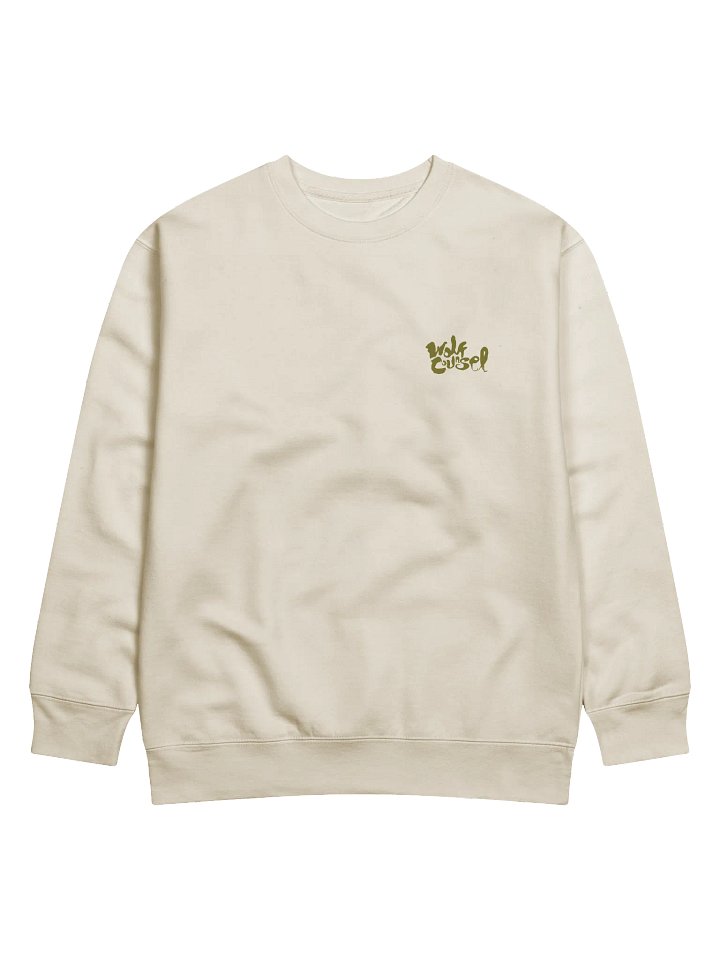 Wolf Counsel Cotton Heritage Premium Sweatshirt (Back Patch) product image (1)