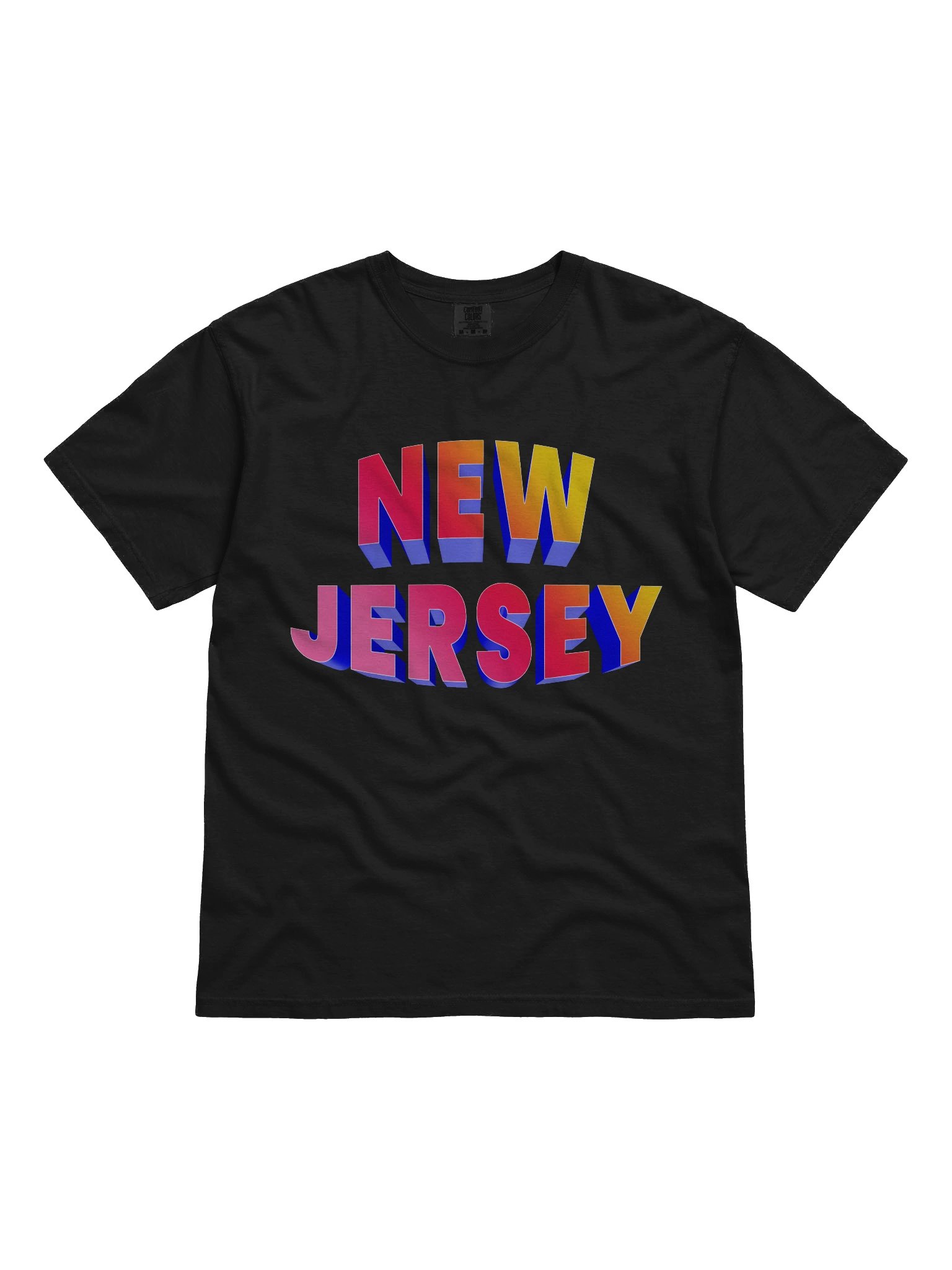 NEW JERSEY 3D Gradient Tee product image (1)