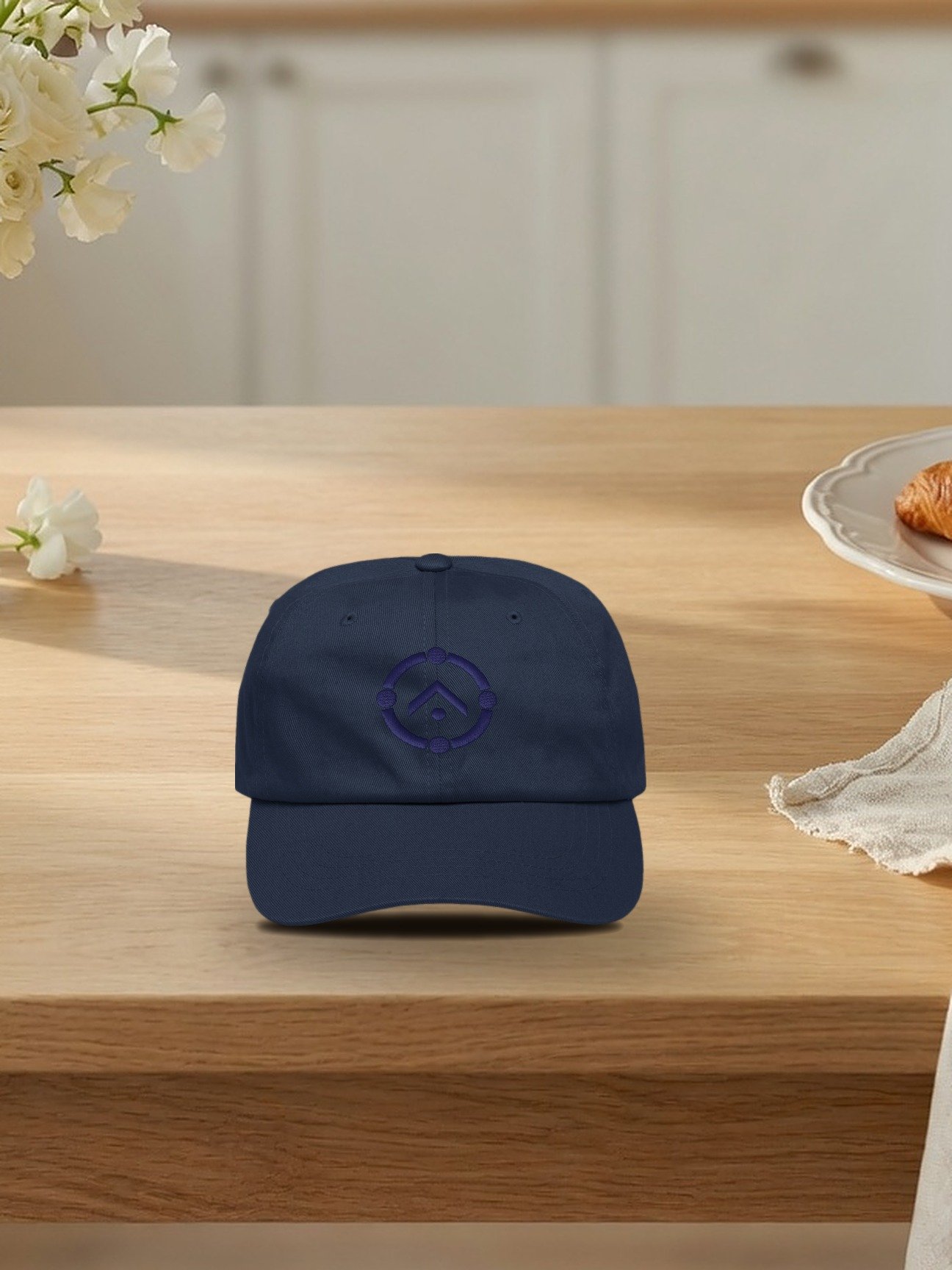 Project Milk Carton Dad Hat, Navy on Navy product image (1)