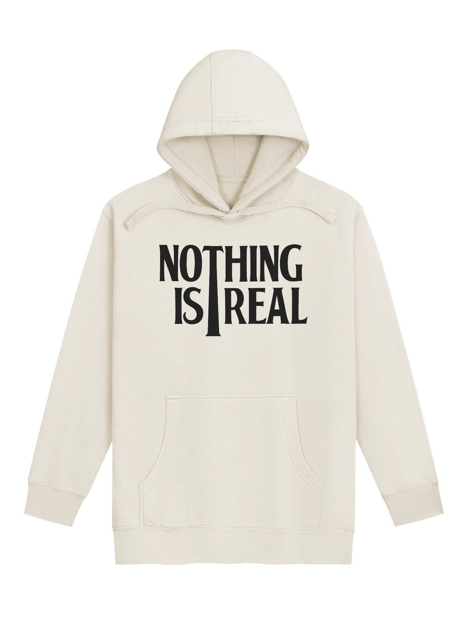 Nothing is Real (Black Print) Hoodie product image (1)