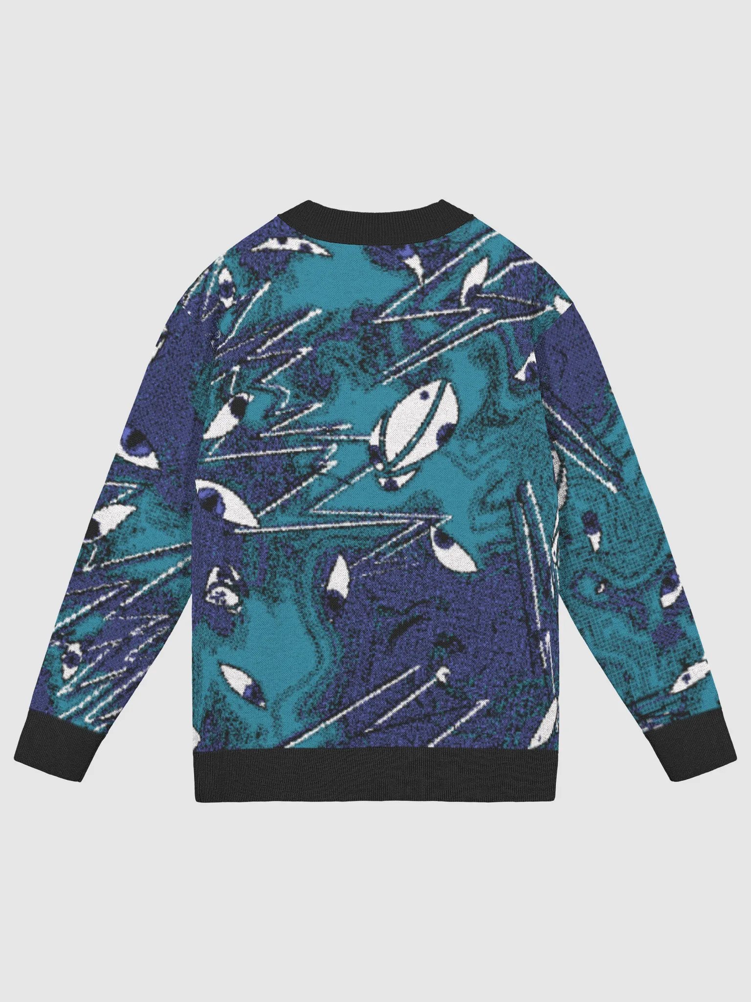 Eyes and Lightning Magic Cardigan (Sober Colours) product image (3)