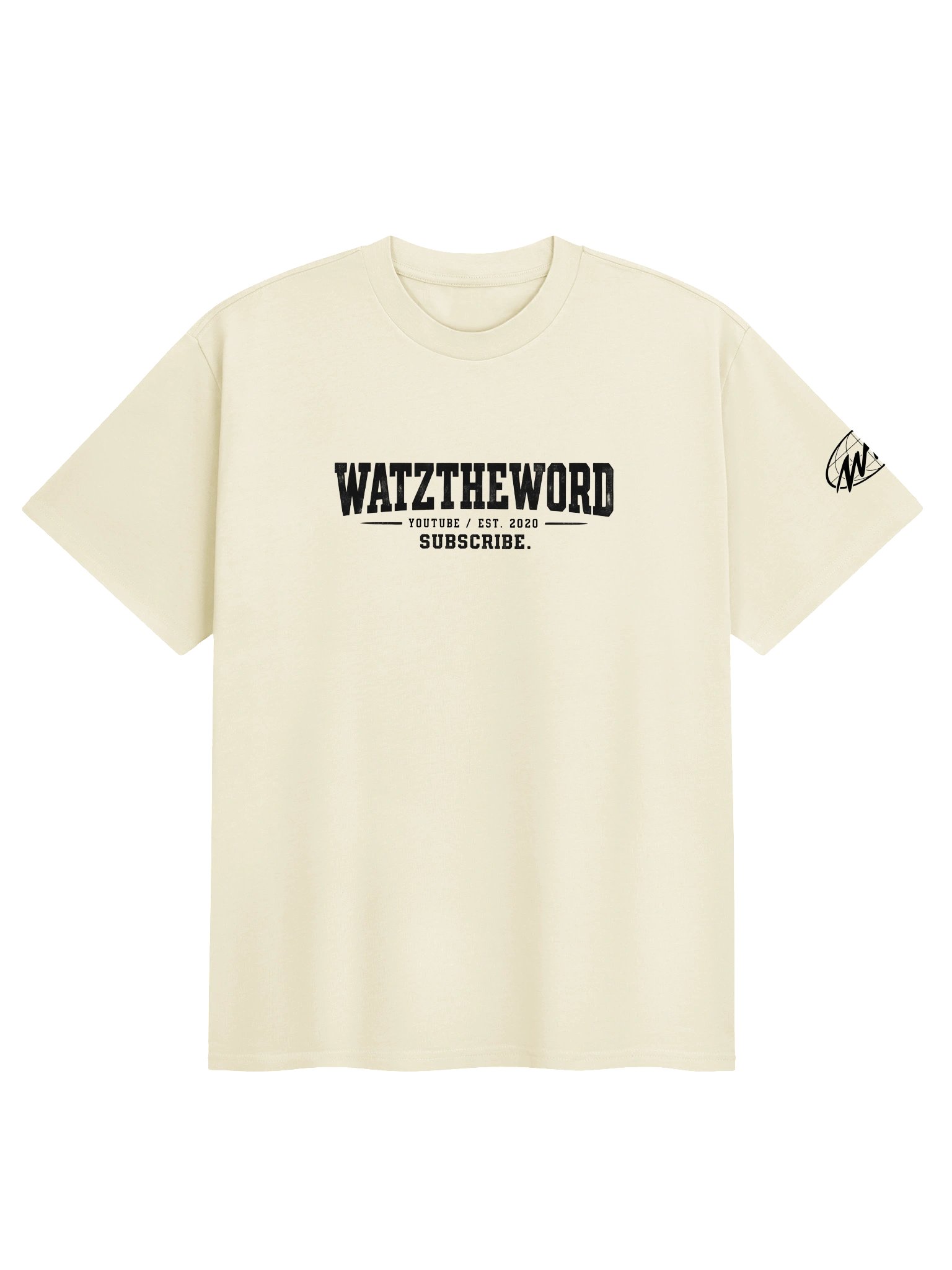 'WATZTHEWORD EST.' Heavy Tee product image (1)