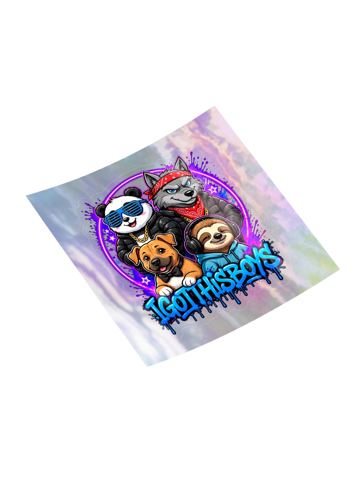 IGotThisBoys Squad Holographic Sticker product image (4)