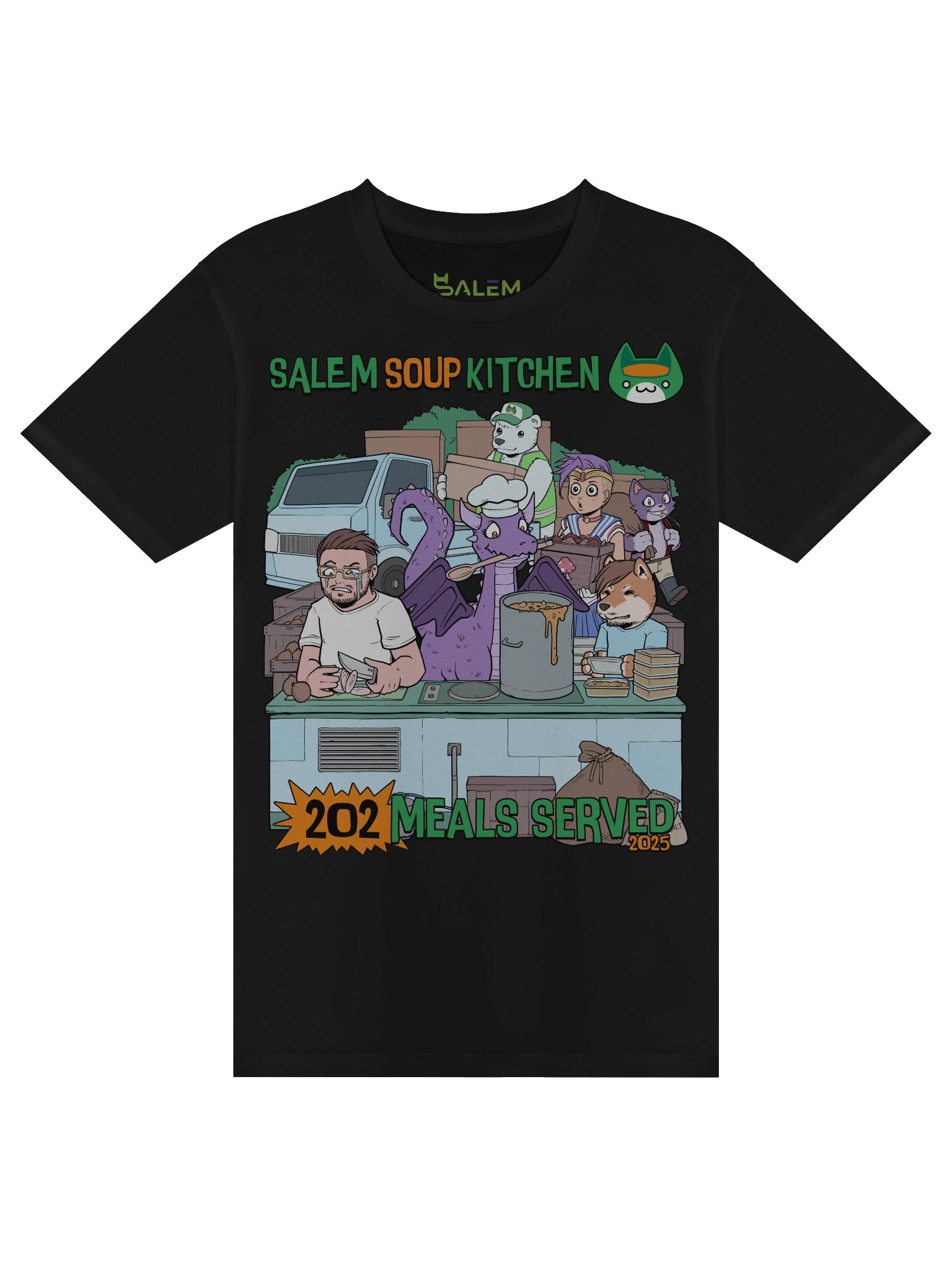 Salem Soup Kitchen 2025 T-Shirt product image (2)