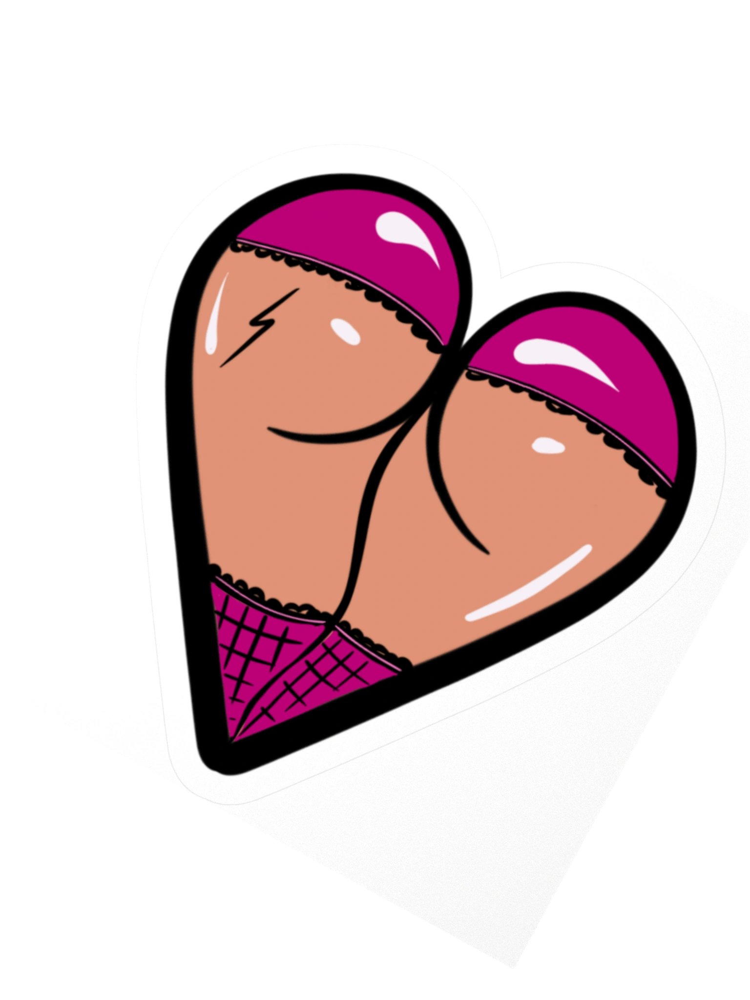 ShepQuest "Thunder Thighs" Sticker product image (3)