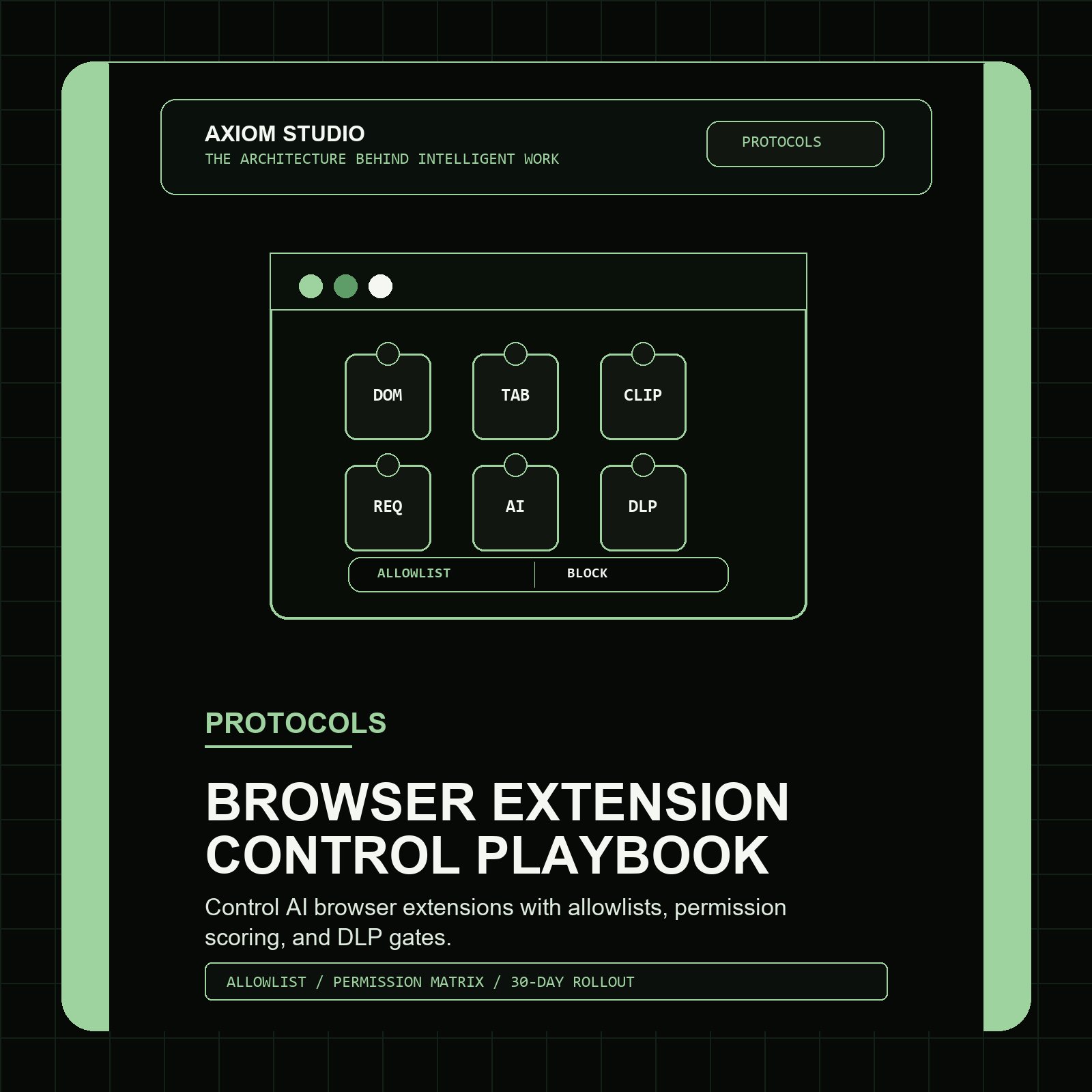 Enterprise AI Browser Extension Control Playbook product image (1)
