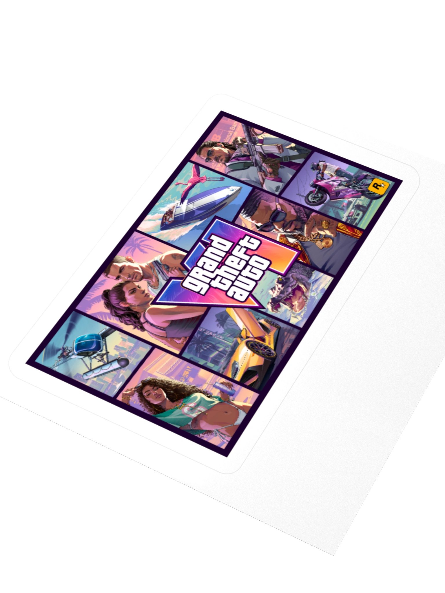 GTA VI Official Artwork Sticker product image (3)