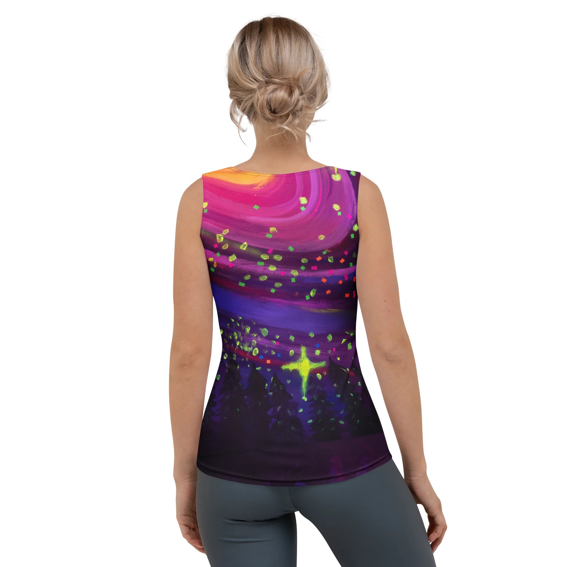 Purple Galaxy Women's Tank Top product image (2)