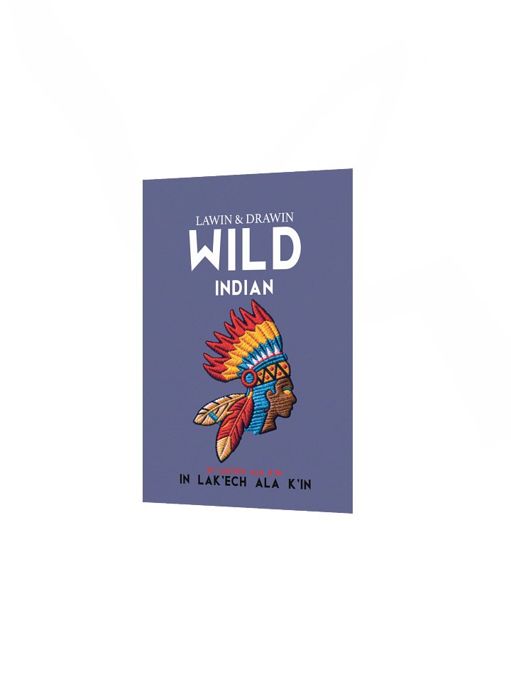 Wild Indian Matte Art Poster — In Lak'ech Ala K'in | Mayan Culture Wall Art | Lawin & Drawin product image (2)