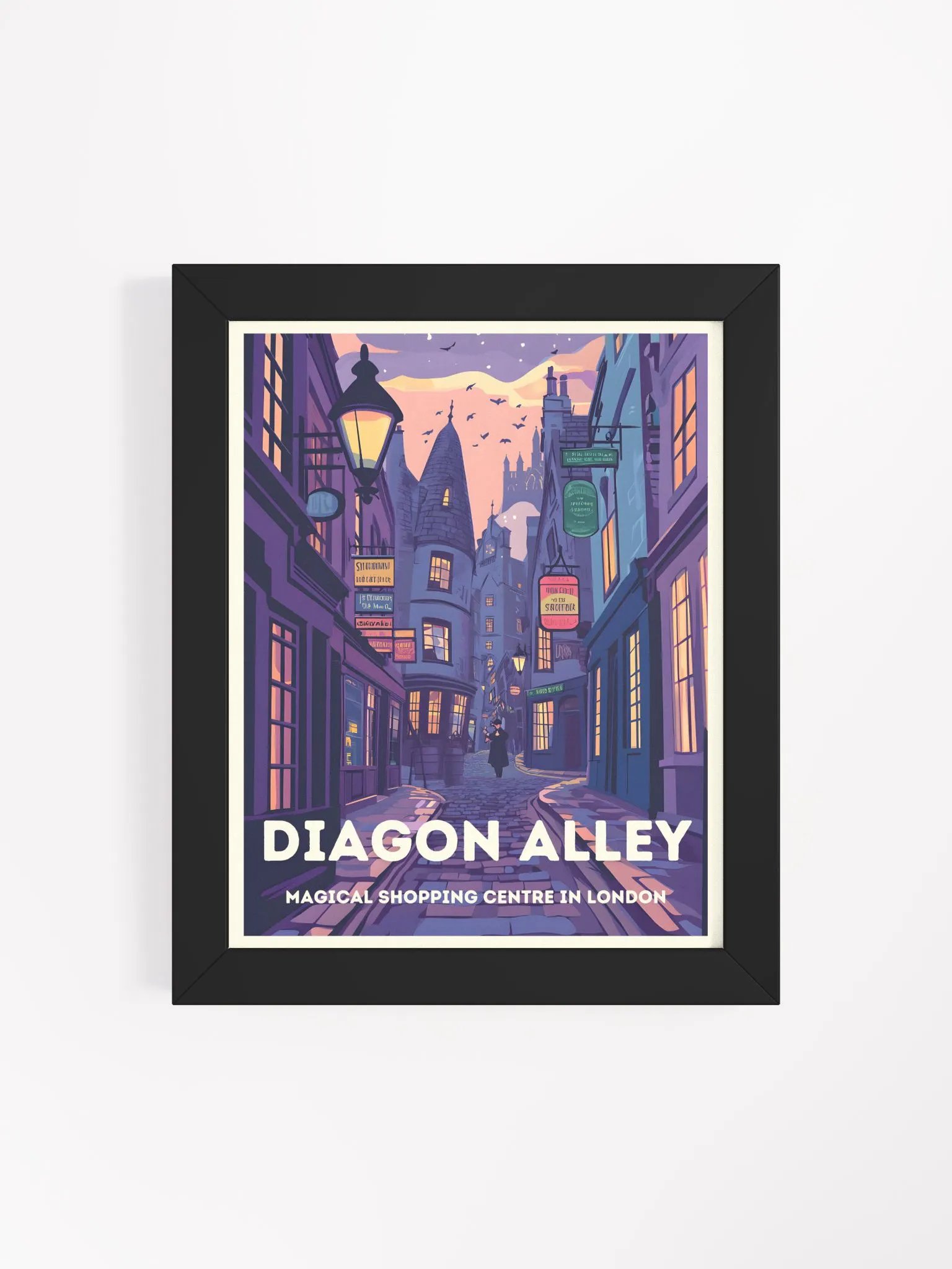 Magical Shop Alley Vintage Travel Posters product image (4)