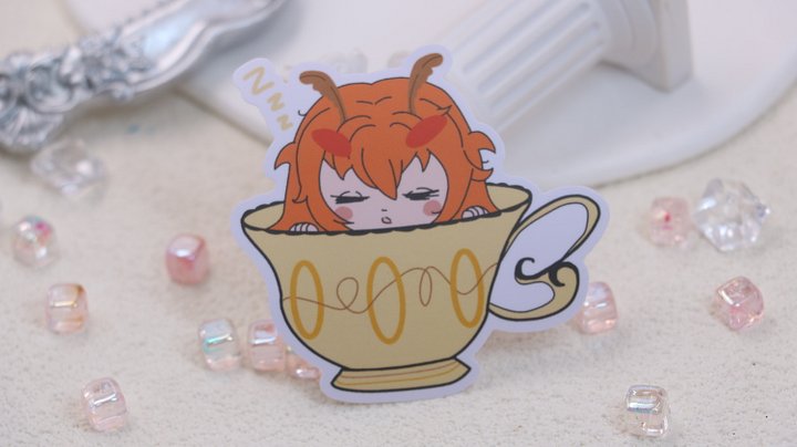 ★STARS★ Physalia Personal Drawn Art Sticker product image (2)