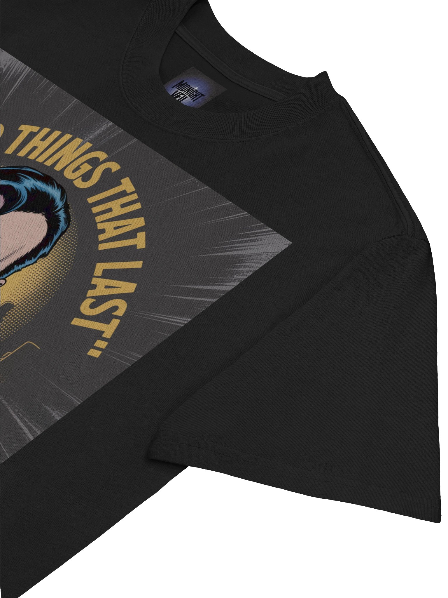 I Build Things That Last: Ozymandias Inspired Oversized Faded T-Shirt product image (7)