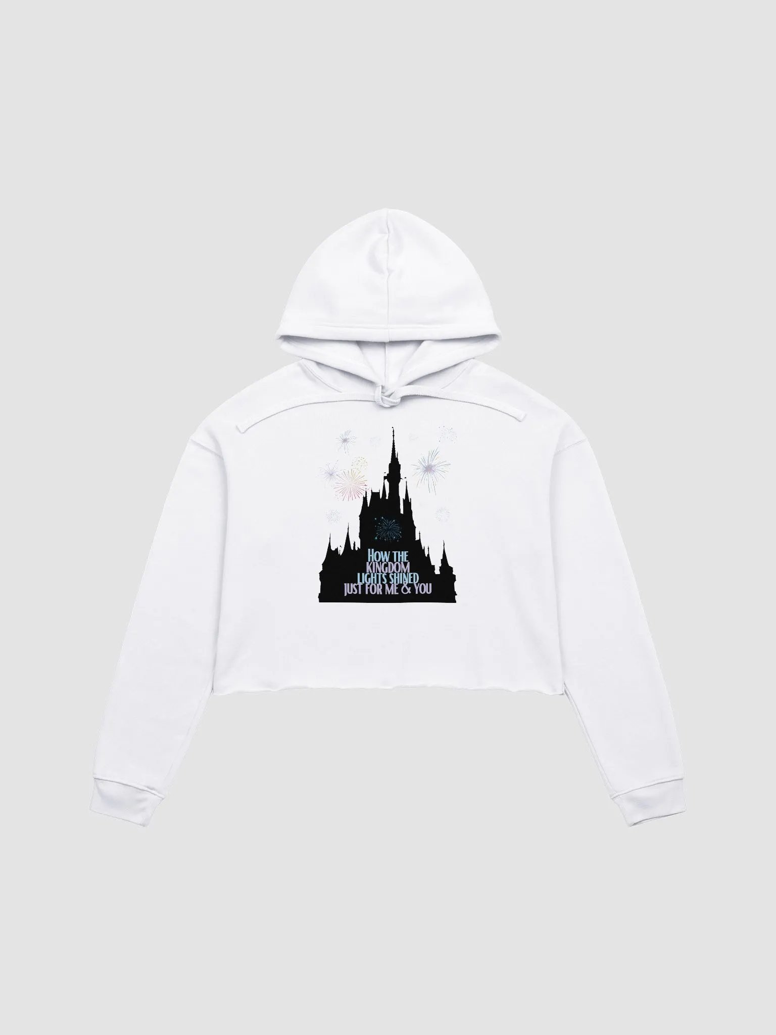 Kingdom Lights Tee – Disney Magic Crop Hoodie Inspired by Taylor Swift product image (1)
