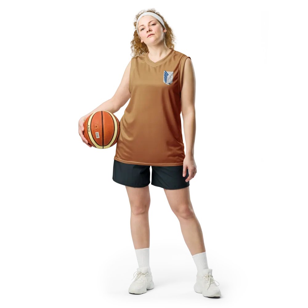 Attack on Titan Scout Regiment Logo Basketball Jersey product image (4)