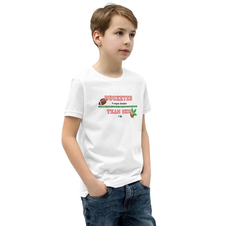 Ohio Buckeyes Youth Football T-Shirt product image (2)