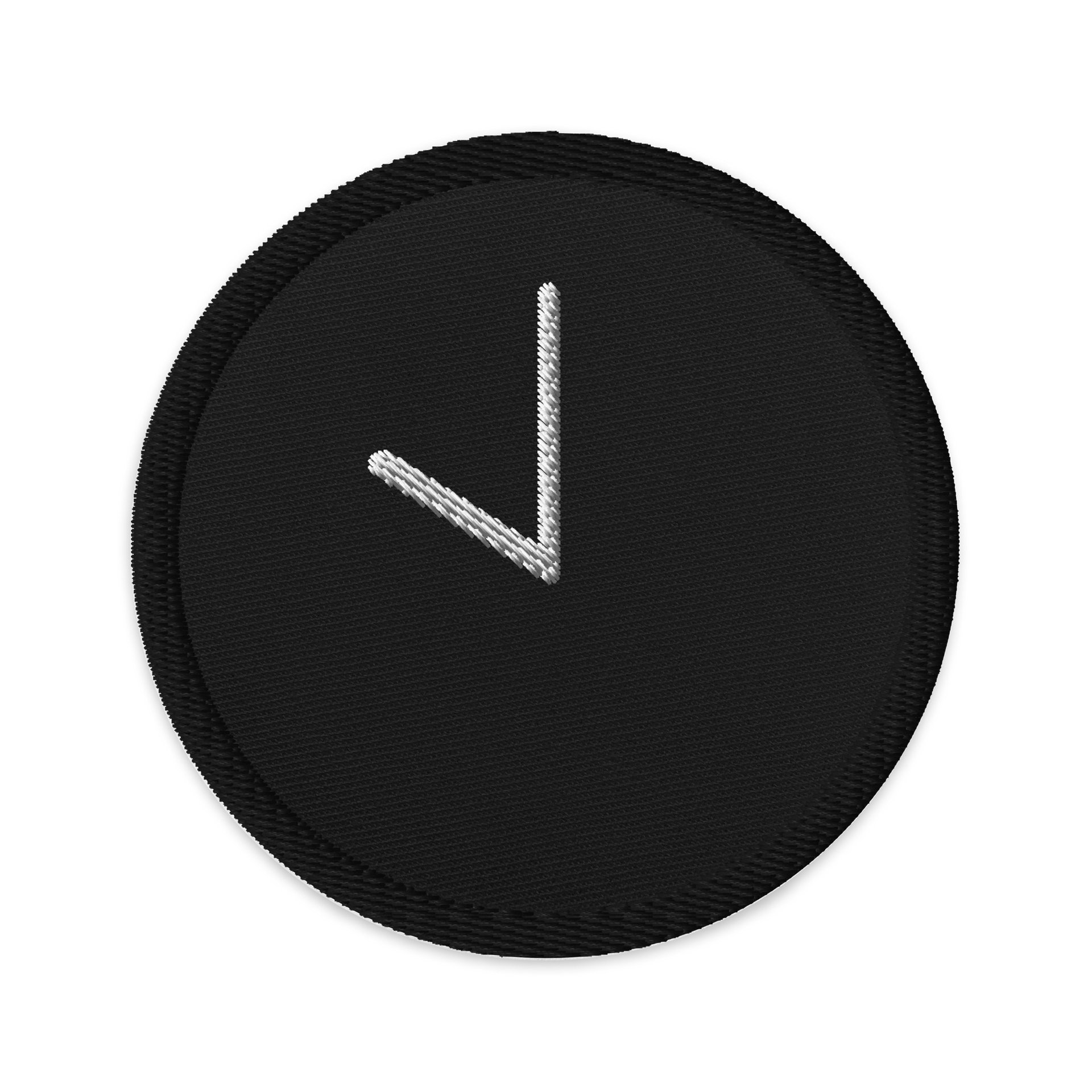 Bed By 10 Club Clock Embroidered Patch product image (1)