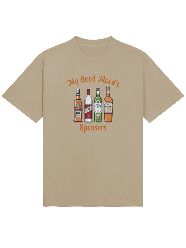 My Good Mood's Sponsors — Oversized Faded Tee product image (1)