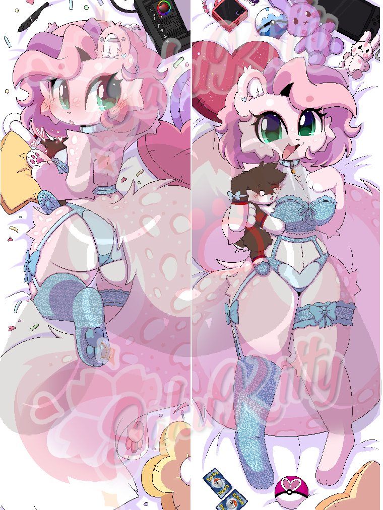 Saku - Bubblez Collab Body Pillow (pre-Orders) product image (1)
