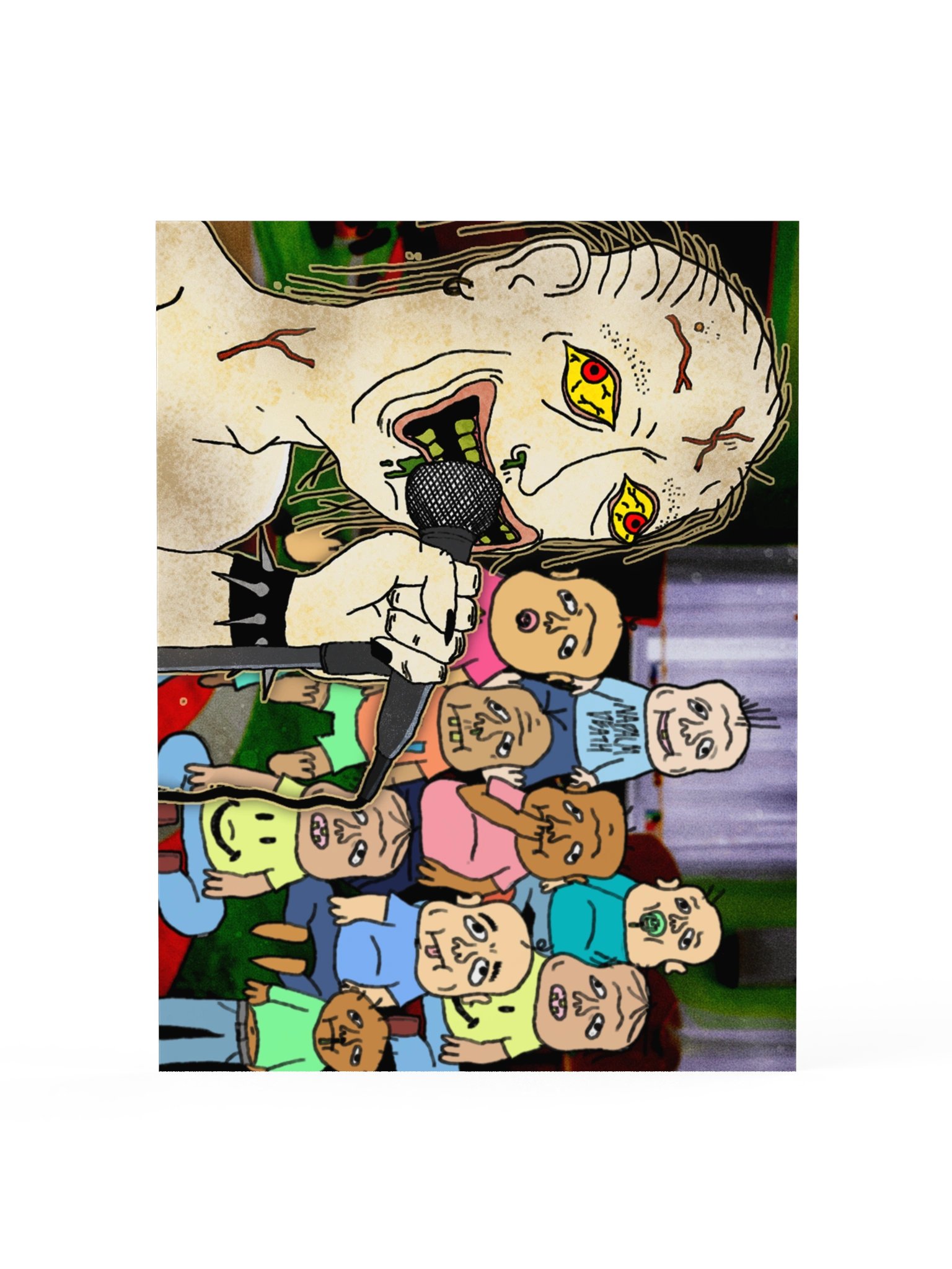 Average Grindcore Audience Poster product image (1)