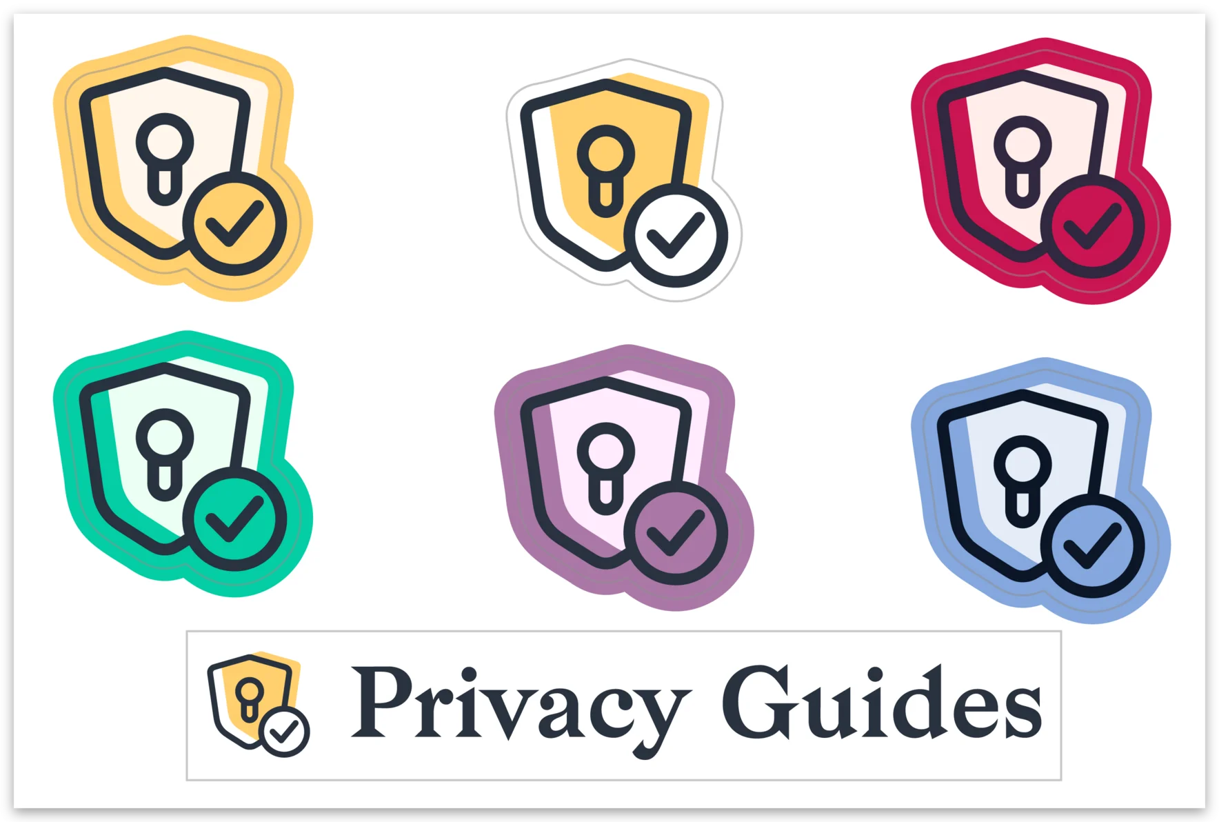 Privacy Guides Sticker Set product image (1)