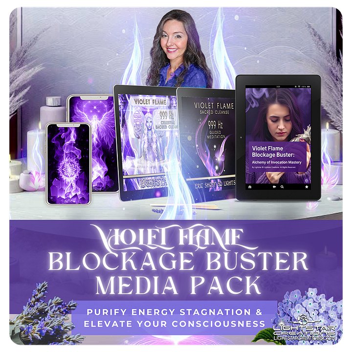 Violet Flame Blockage Buster Media Pack product image (1)