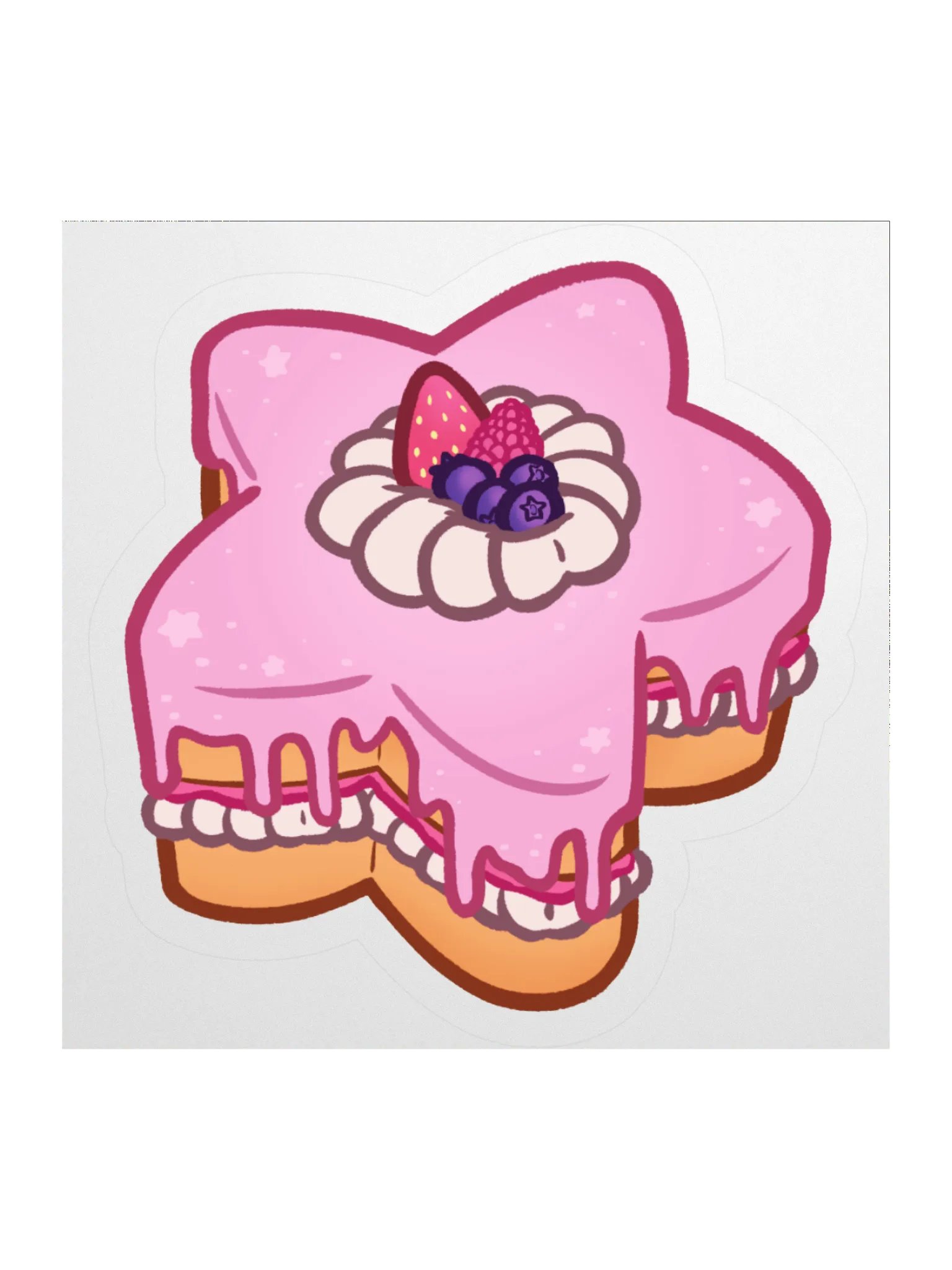 Cake | Star Desserts Sticker Series product image (1)