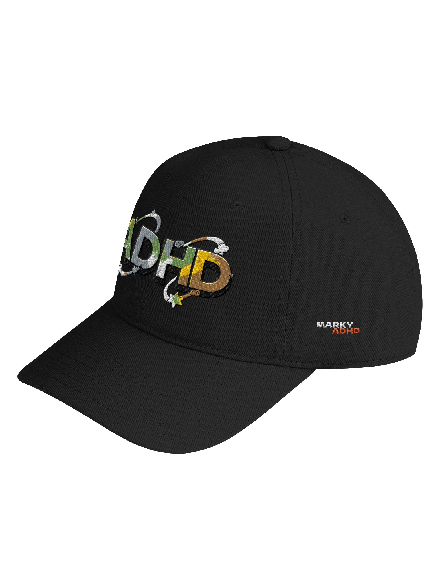 ADHD Paint-Splatter Cap product image (3)