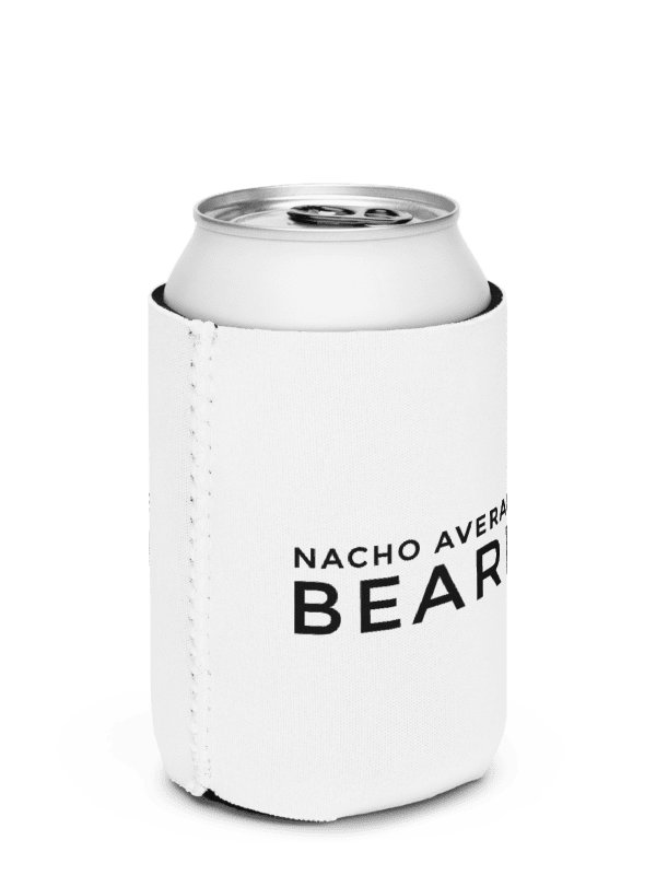 Coozie Can Cooler (Design: Nacho Average Beard) product image (2)