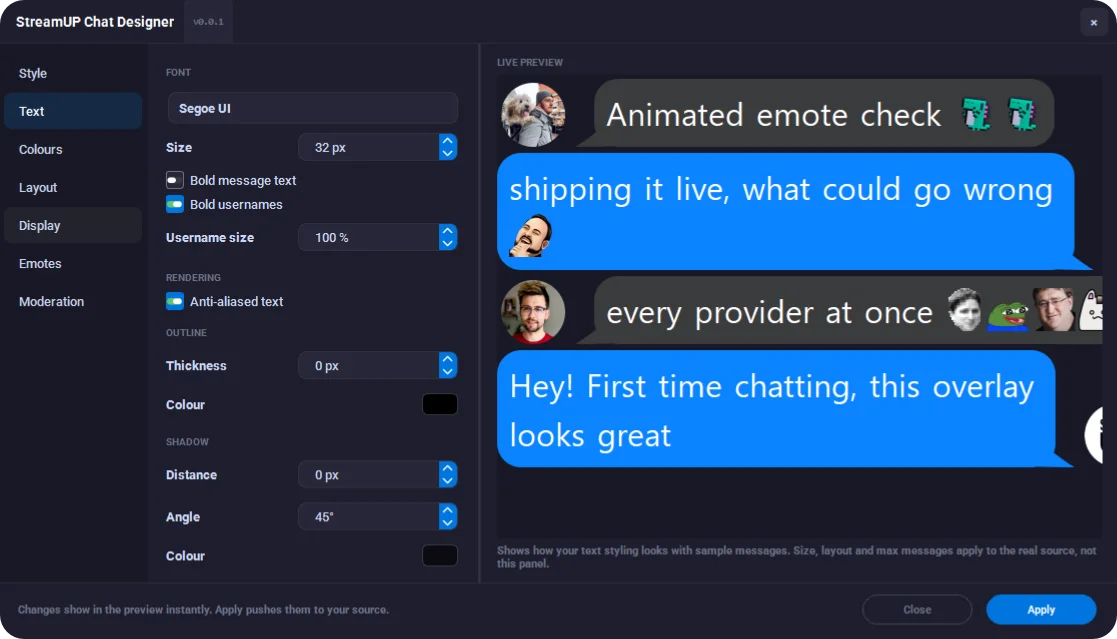 OBS Plugin - StreamUP Chat product image (2)