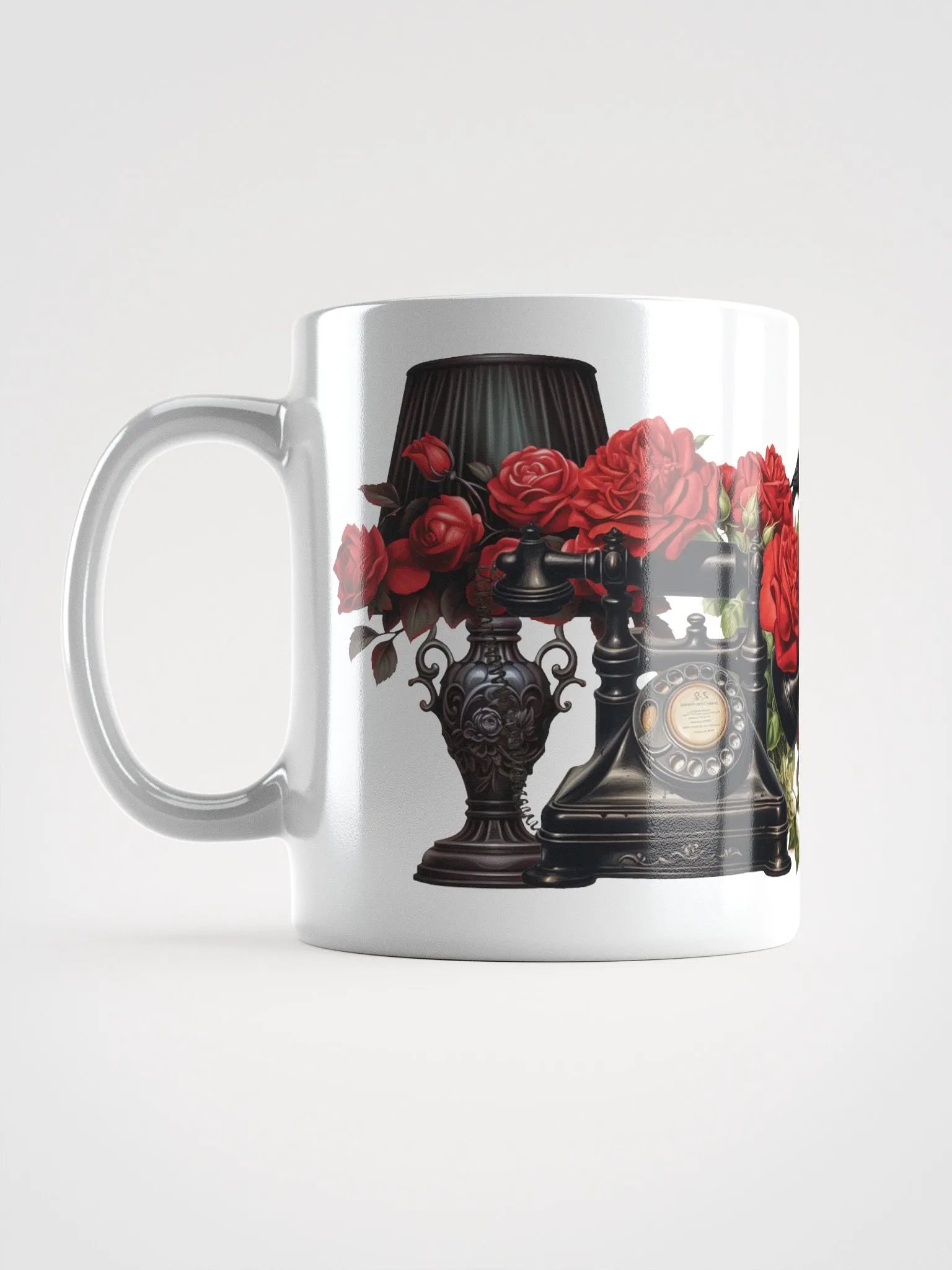 Gothic Red Rose Antique Mug product image (4)