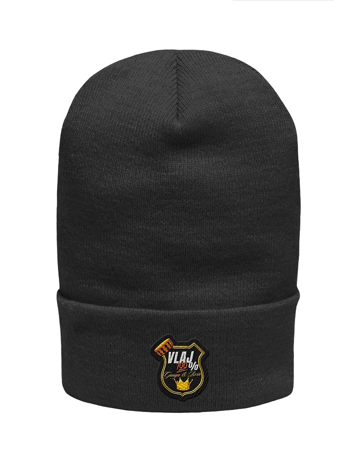 VLAJ 100% Ganga & Rera Emblem Cuffed Beanie product image (1)