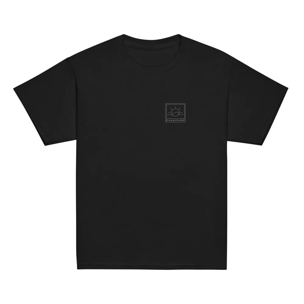 EvanPurp Kids Wave Tee (Black) product image (2)