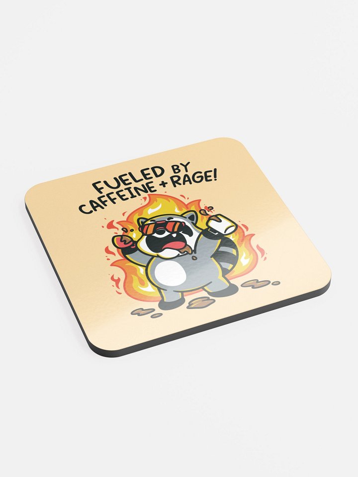 Caffeine & Rage Coaster product image (2)