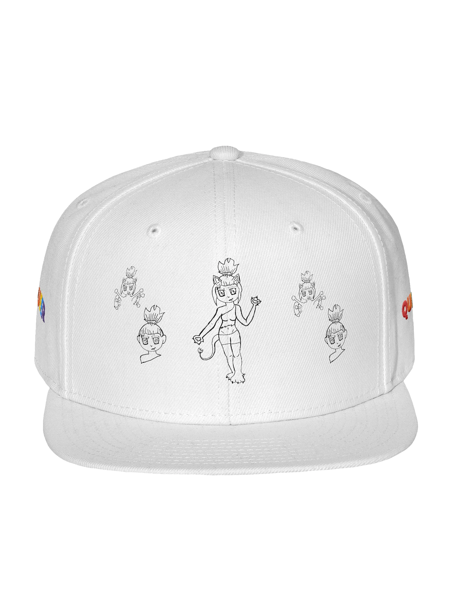 Lineart + queer cap product image (1)