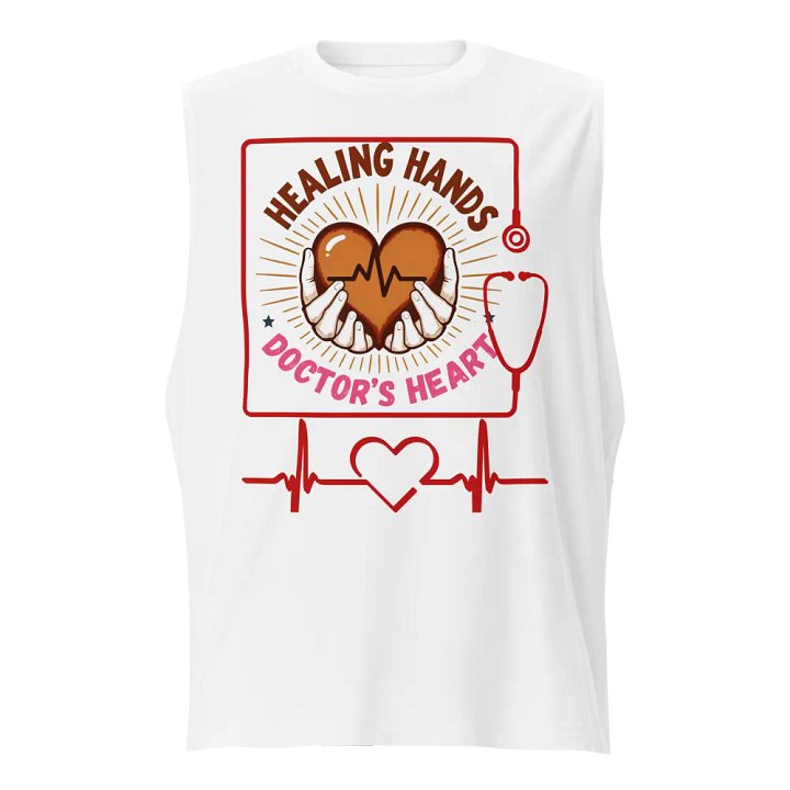 Healing Hands Doctor's Heart Muscle Tank product image (5)